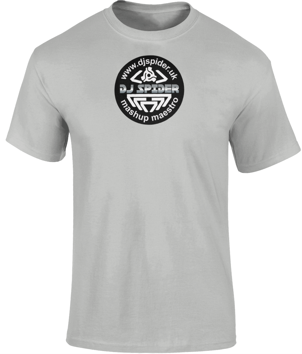 Gildan GD002 Ultra Cotton Adult T-Shirt logo-silver